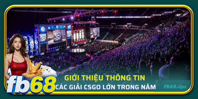 Giới thiệu về các giải CSGO lớn trong năm